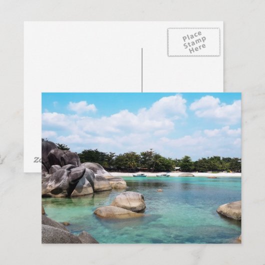 Onvoorstelbaar strand briefkaart (Voorkant / Achterkant)