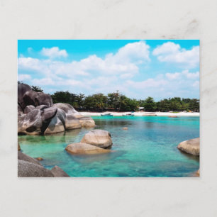 Onvoorstelbaar strand briefkaart