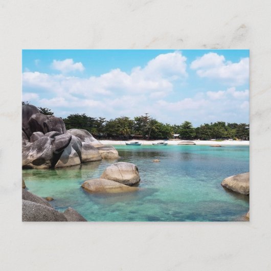 Onvoorstelbaar strand briefkaart (Voorkant)