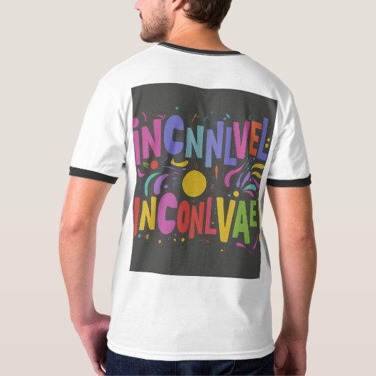 Onvoorstelbaar T-shirt (Achterkant)