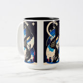 onvoorstelbaar tweekleurige koffiemok (Voorkant links)