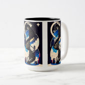 onvoorstelbaar tweekleurige koffiemok (Voorkant rechts)