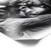 Onvoorwaardelijke Bond Ouder Man en Hondenteder Foto Afdruk (Hoek)