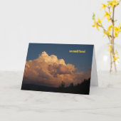 Onvoorwaardelijke Eerbied Kaart (Gele Bloem)