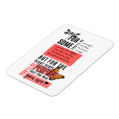 Onvoorwaardelijke liefde & acceptatie vriendschap magneet (Linkerzijde)