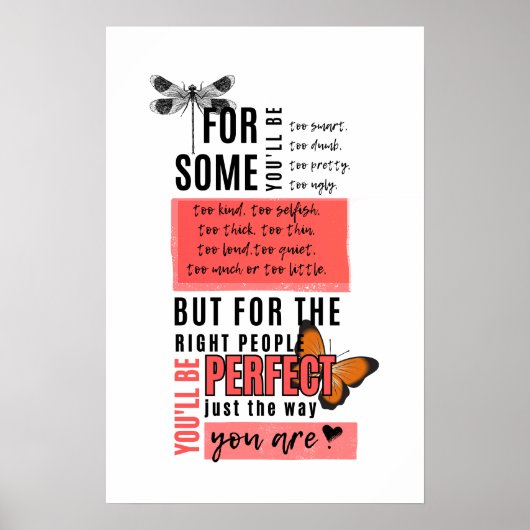 Onvoorwaardelijke liefde & acceptatie vriendschap  poster (Voorkant)