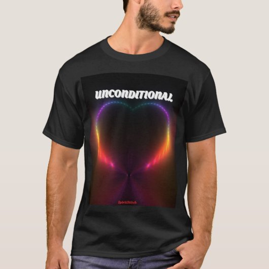Onvoorwaardelijke liefde acroniem Mannen T-Shirt (Voorkant)