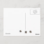 Onvoorwaardelijke liefde briefkaart (Achterkant)