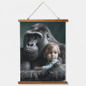 Onvoorwaardelijke liefde hangend wandkleed (Voorkant 2)