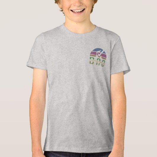 Onvoorwaardelijke liefde: het hart van het vadersc Tri-Blend shirt (Voorkant)