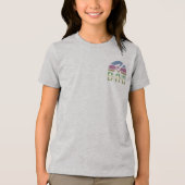 Onvoorwaardelijke liefde: het hart van het vadersc Tri-Blend shirt (Voorkant)