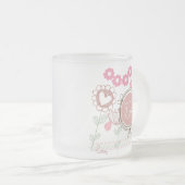 Onvoorwaardelijke liefde matglas koffiemok (Voorkant rechts)