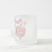 Onvoorwaardelijke liefde matglas koffiemok (Voorkant links)