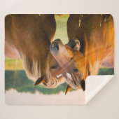 Onvoorwaardelijke liefde sherpa deken (Voorkant (horizontaal))