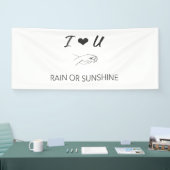 Onvoorwaardelijke liefde spandoek (Beurs)