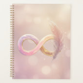 onvoorwaardelijke liefde & veer symbool planner (Voorkant)
