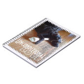 Onvoorwaardelijke liefdesChocolade Labrador Retrie Notitieboek (Linkerzijde)