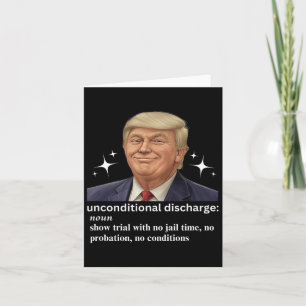Onvoorwaardelijke ontslagstraf Trump Kaart