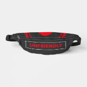 Onvriendelijke Fanny Pack – Bold Attitude Taille B Heuptasje (Voorkant)