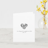 Onvruchtbaarheid/IVF Aanmoediging Luke 1:37 Kaart (Gele Bloem)