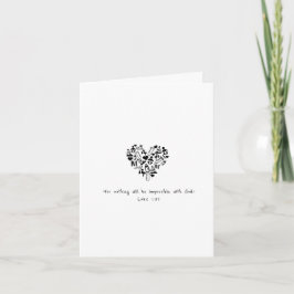 Onvruchtbaarheid/IVF Aanmoediging Luke 1:37 Kaart