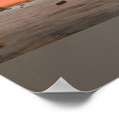 Onvruchtbare Alien Planeet Poster (Hoek)