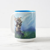 Onwaarschijnlijk team tweekleurige koffiemok (Voorkant links)