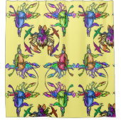 Onwaarschijnlijke Lobster Douchegordijn (Voorkant)