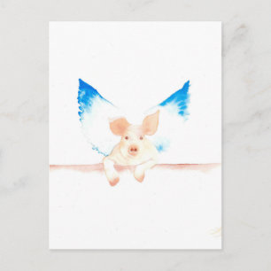 Onwaarschijnlijke voogd briefkaart