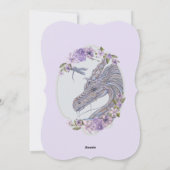 Onwaarschijnlijke vrienden draak en libel feestdagenkaart (Achterkant)