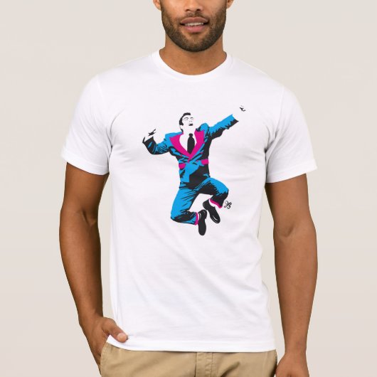 Onwaarschijnlijke zakenman t-shirt (Voorkant)