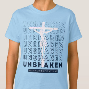 Onwankelbaar - God Geloof Spiritueel Jezus Christu T-shirt