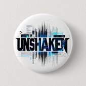 ONWANKELBARE Cyberpunk Knopspeld Ronde Button 5,7 Cm (Voorkant)