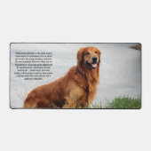 Onwankelbare trouw Inspirerend Bureaumat (Voorkant)