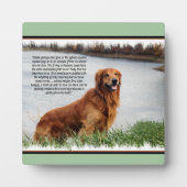 Onwankelbare trouw Inspirerend Fotoplaat (Voorkant)