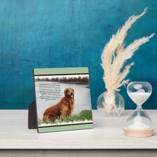 Onwankelbare trouw Inspirerend Fotoplaat (Insitu)