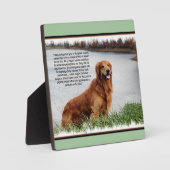 Onwankelbare trouw Inspirerend Fotoplaat (Voorkant)