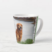 Onwankelbare trouw Inspirerend Latte Mok (Rechterhoek)