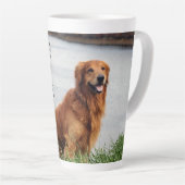 Onwankelbare trouw Inspirerend Latte Mok (Rechterhoek)