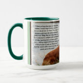 Onwankelbare trouw Inspirerend Mok (Links)