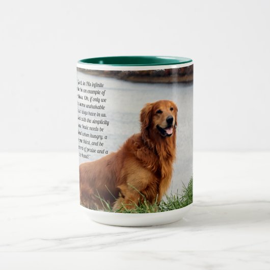 Onwankelbare trouw Inspirerend Mok (Midden)