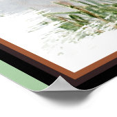 Onwankelbare trouw Inspirerend Poster (Hoek)