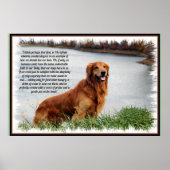 Onwankelbare trouw Inspirerend Poster (Voorkant)