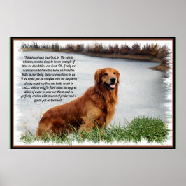 Onwankelbare trouw Inspirerend Poster