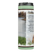 Onwankelbare trouw Inspirerend Thermosbeker (Achterkant)