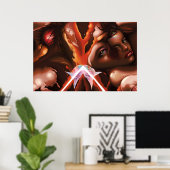 Onward Broken Dreamers Surreal Poster (Thuiskantoor)