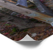 Onward Maine Wood Bridge Poster (Hoek)