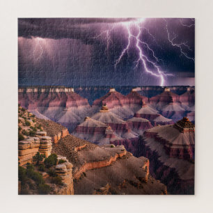 Onweer boven de Grand Canyon Legpuzzel