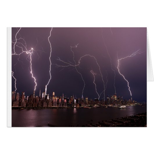 Onweer boven Manhattan, NYC (Voorkant Horizontaal)