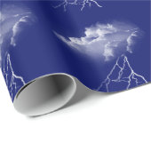 Onweer met blikseminslag cadeaupapier (Rol Hoek)